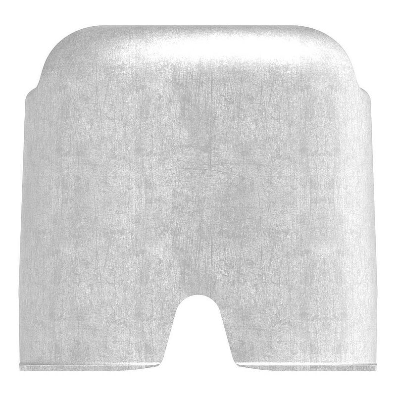 Sabot butée acier inoxydable matte, Ø 96 x 91, V2A