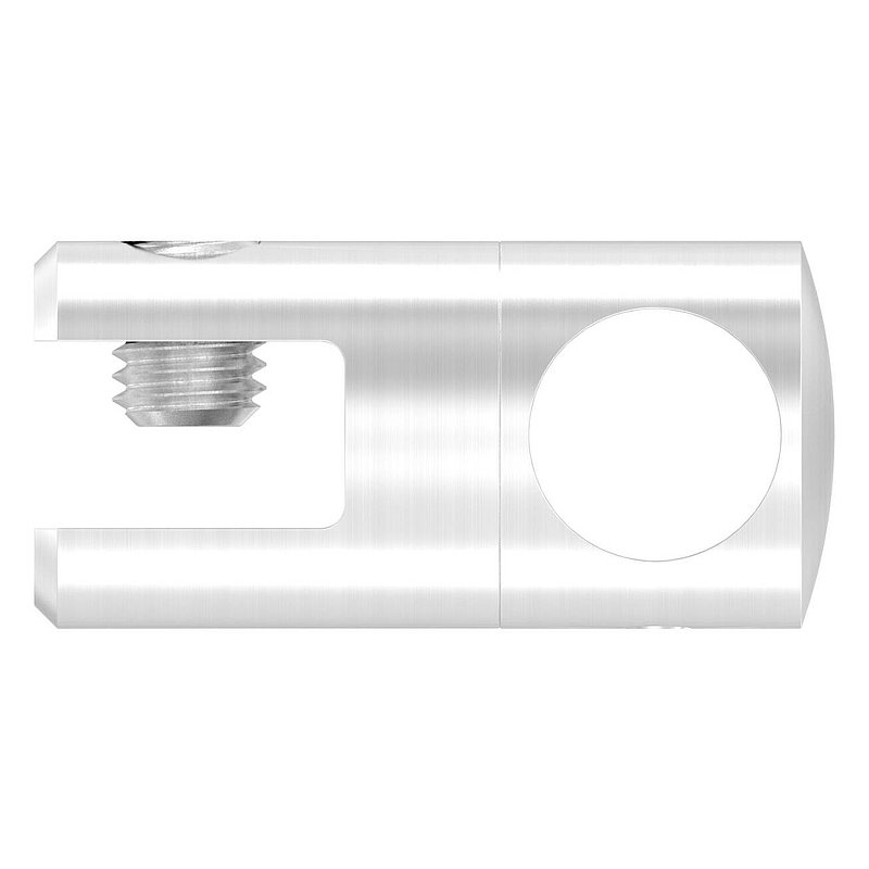 Plattenhalter mit Bohrung 16,2mm, V2A