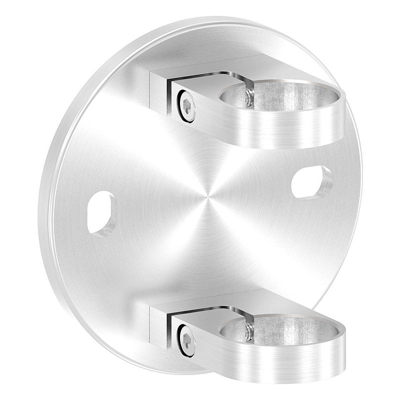 Wandbefestigung für Geländerpfosten 48,3mm, V2A