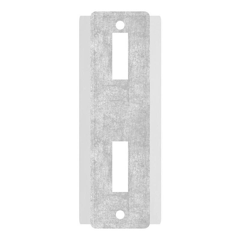 Gegenkasten, für Schiebetore, 78x65x172mm, B: 40mm, V2A