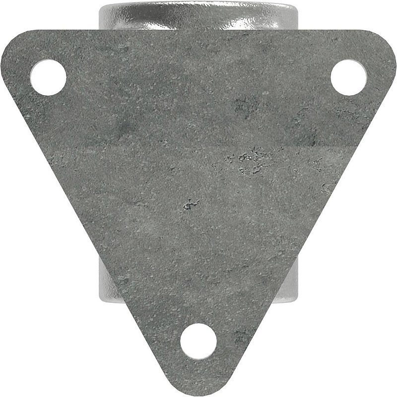 Wandhalter mit 3 Bohrungen, für Rohr Ø 42,4mm