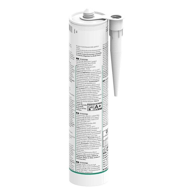 Neutraler Silikondichtstoff schwarz, 310ml Kartusche