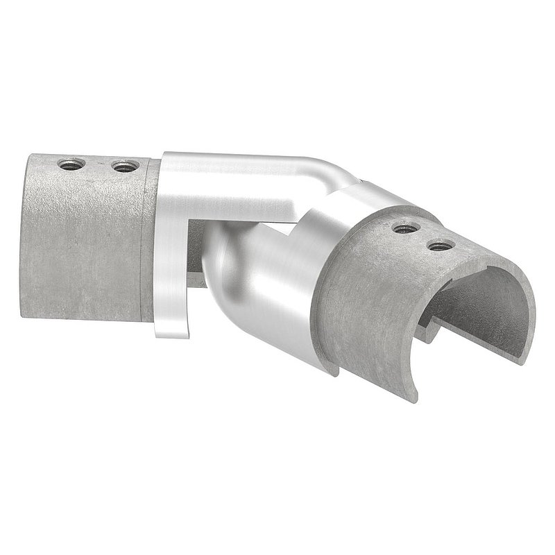 Flexible connector for grooved tube 42.4 mm, AISI316