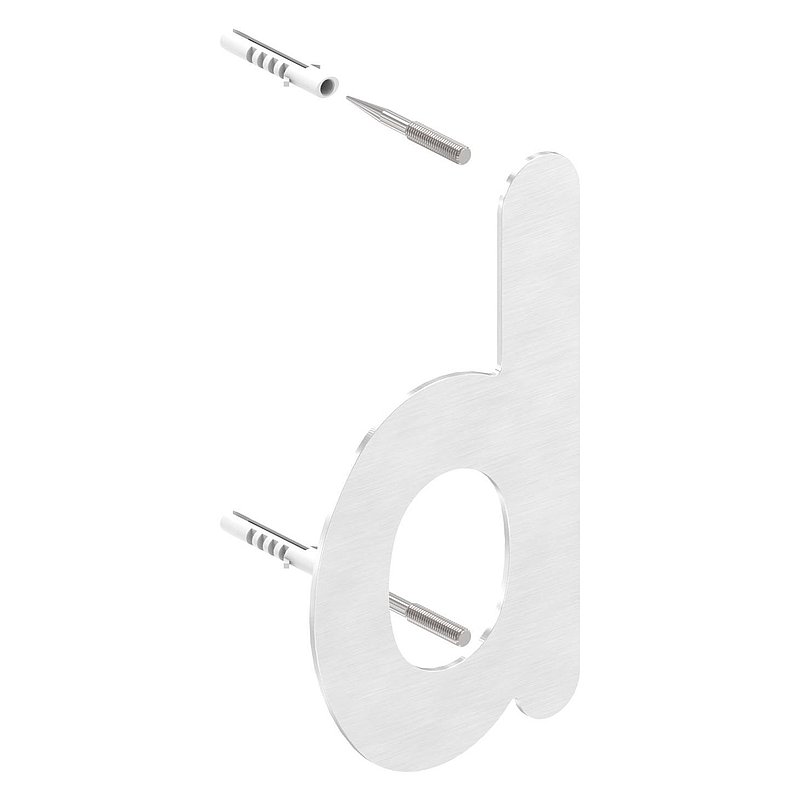 house number d - "small", AISI304