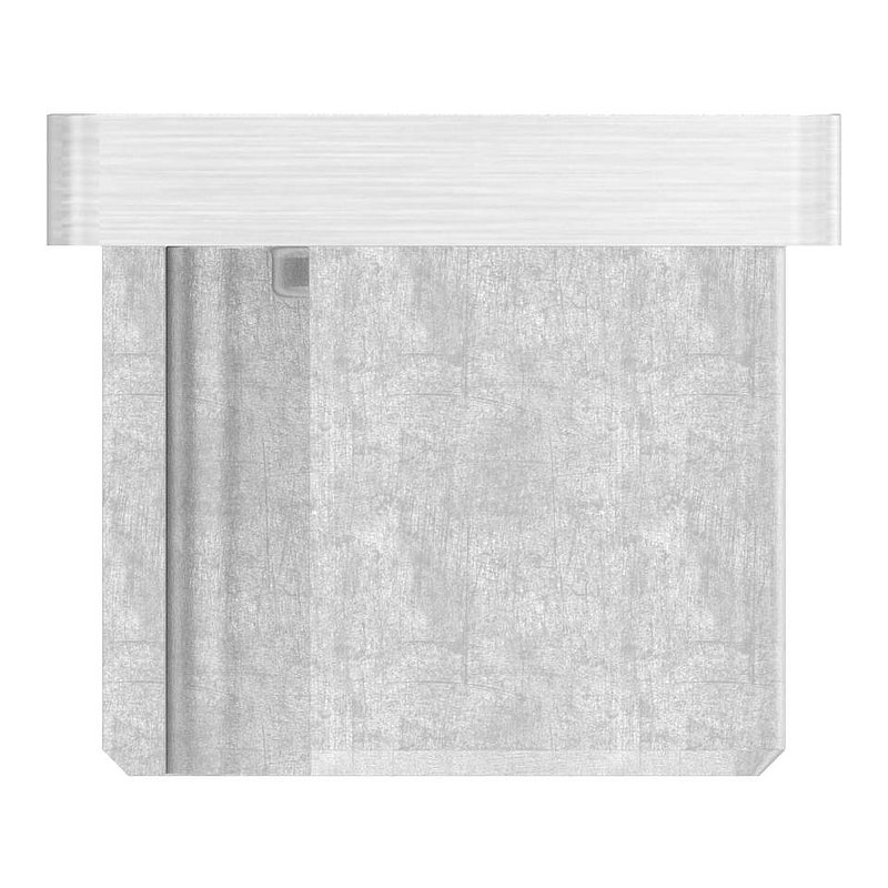 Einsteckkappe, für Rohr 50x30x2,0mm, V4A