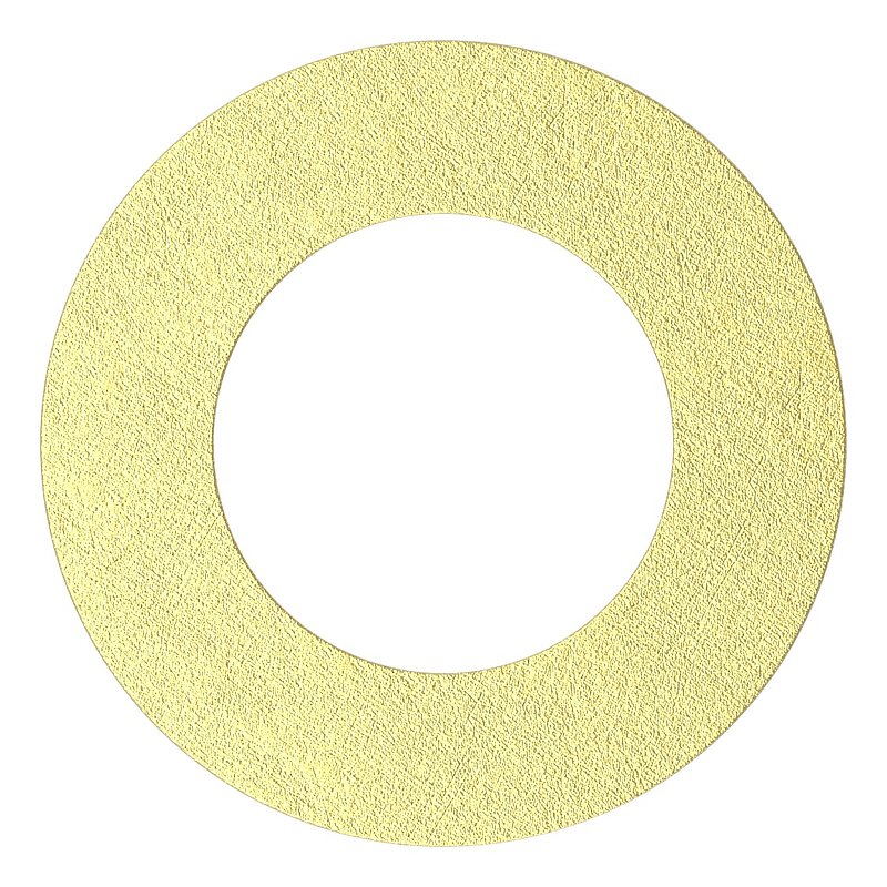 Brass disc from hinge 120/130-M12