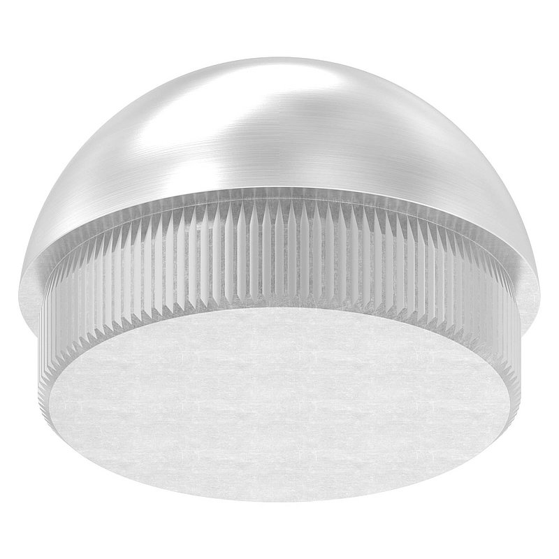 Rohrabschlussstopfen, für Rohr 48,3x2,0mm, V2A