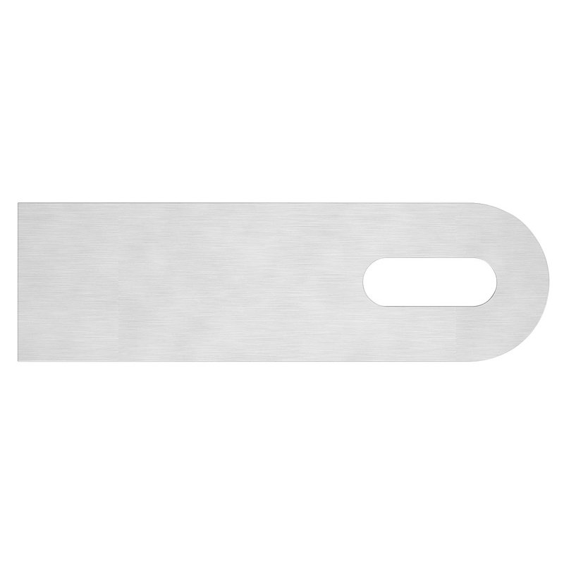 Anschweißlasche, 100x30x6mm, geschliffen, V2A