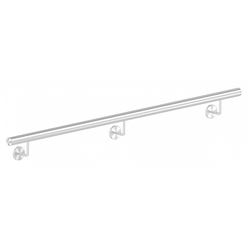Handrail, ready to install, L: 1500mm, AISI304