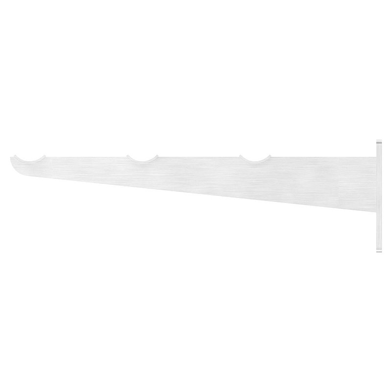 Tablettrutschenträger, für Rohr 33,7mm, V2A