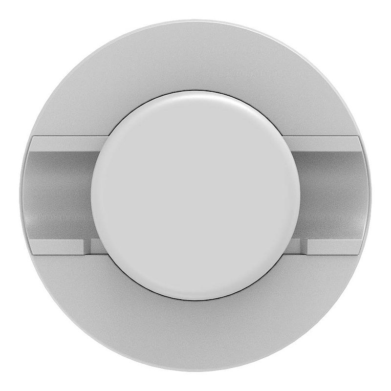 Brenk holder Ø 50mm, plastic, light grey