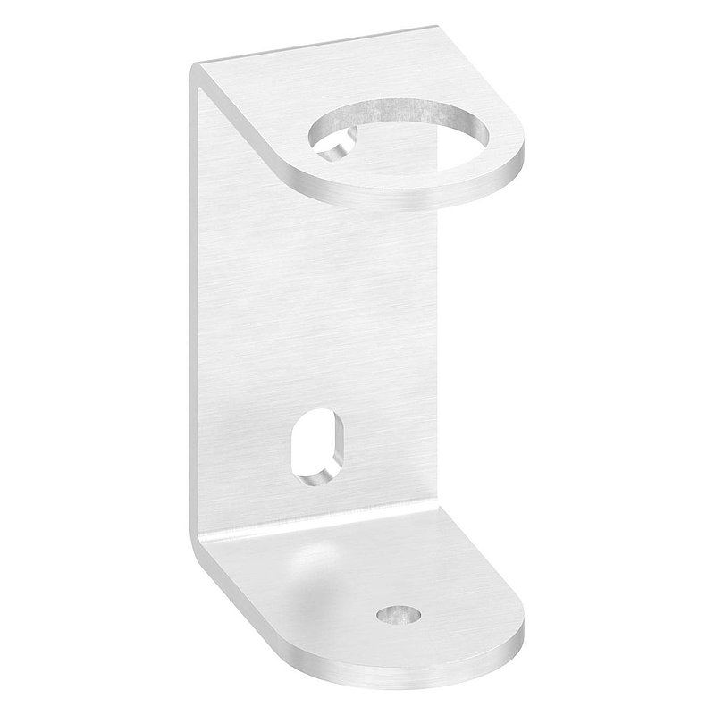 Wandbefestigung für Geländerpfosten 42,4mm, V2A