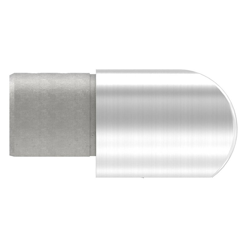 Eckbogen horizontal, für 48,3mm, V2A, Verlaufsecke