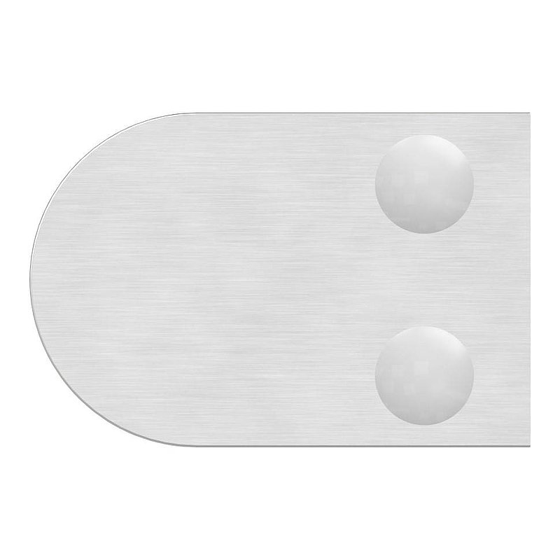 Glass terminal Mod. 16, connection: 42.4mm, AISI316