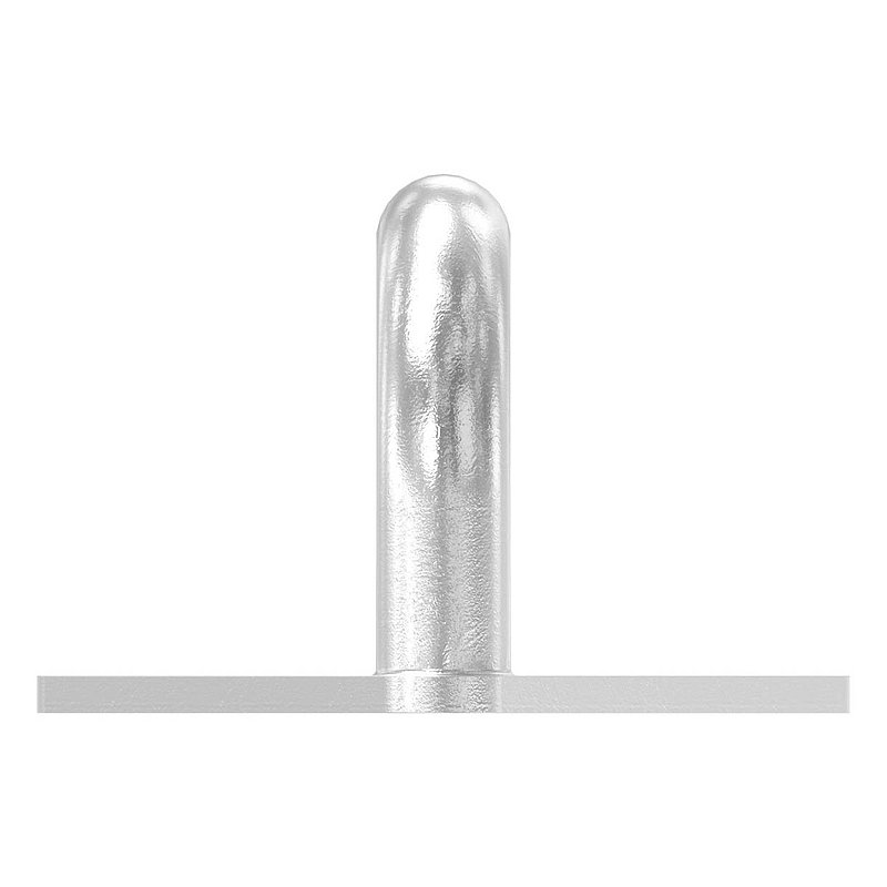 Fixing eyelet with square plate AISI316