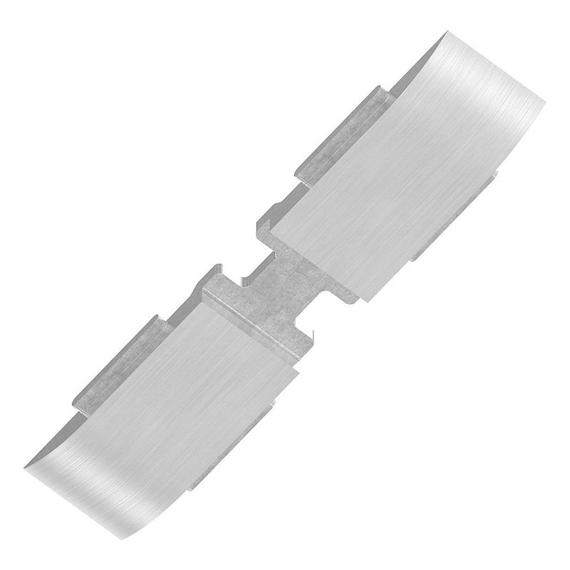 Privacy screen safety shelf MK Mod. 25, AISI316