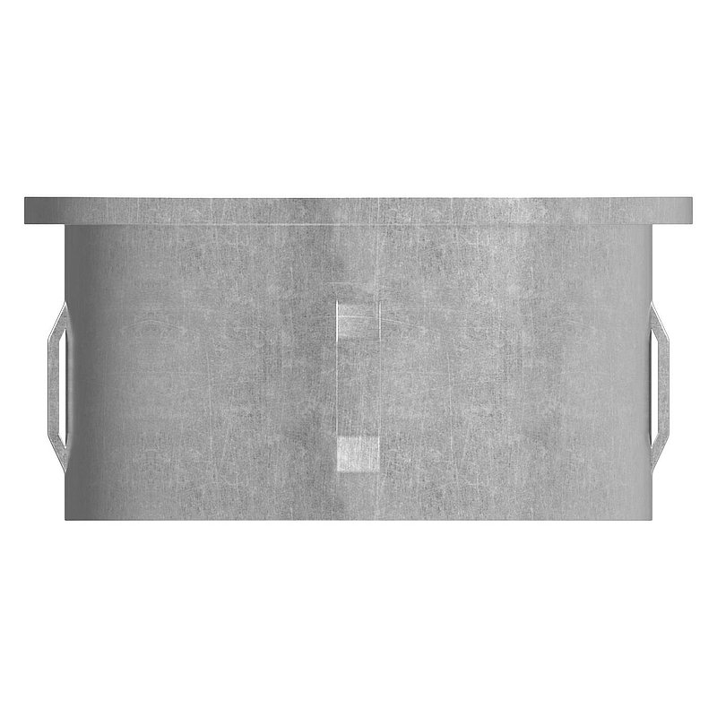 Stahleinschlagkappe, für Rohr 60,3mm