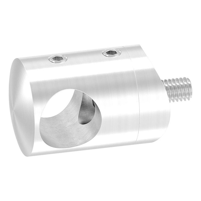 Querstabhalter für 42,4mm Rohr, 16,2mm Bohrung, V2A