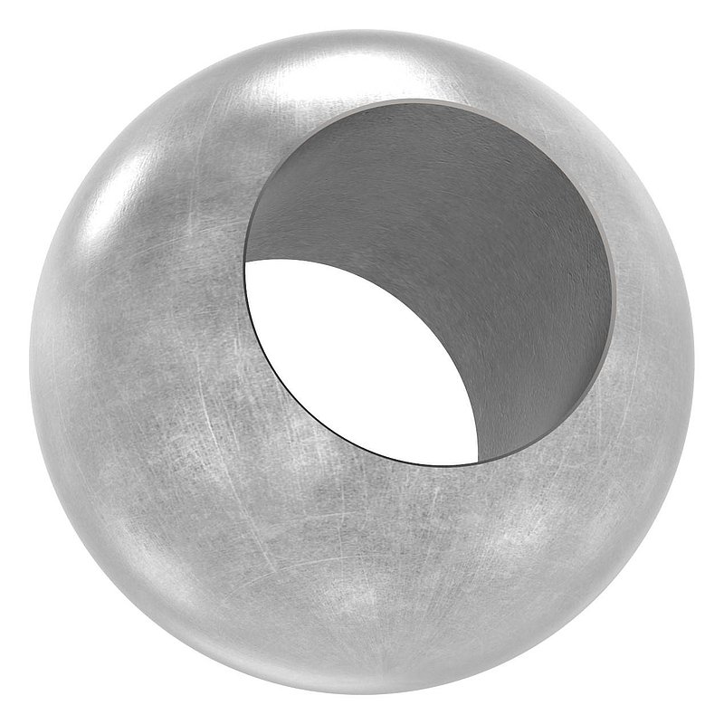 Massivkugel 25mm, mit Durchgangsbohrung 14,3mm
