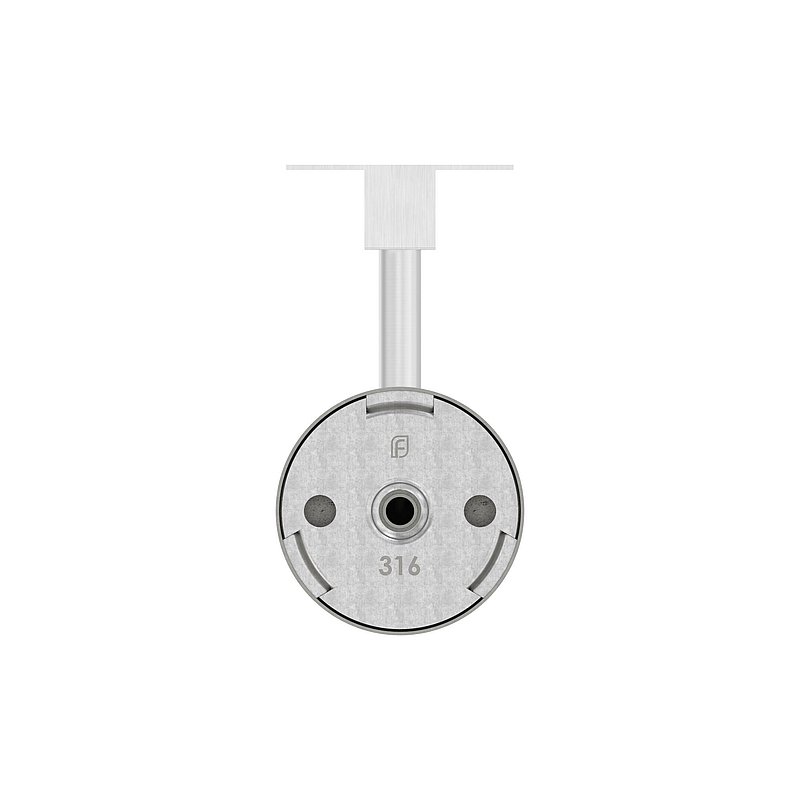 Handlaufhalter für LED Handlauf  (Ronde und Bügel verschweißt), V4A