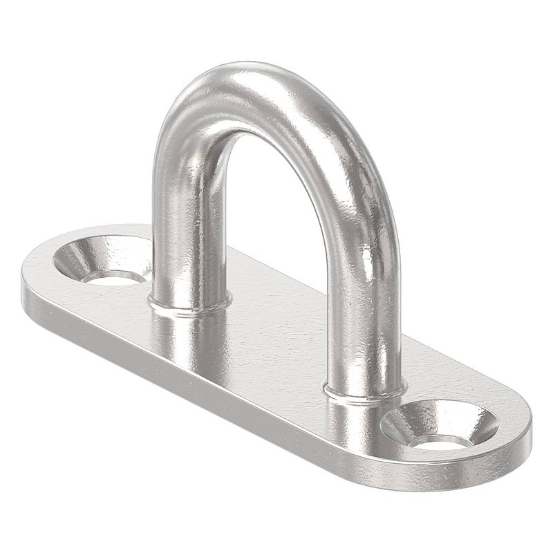 Befestigungsöse mit ovaler Platte V4A