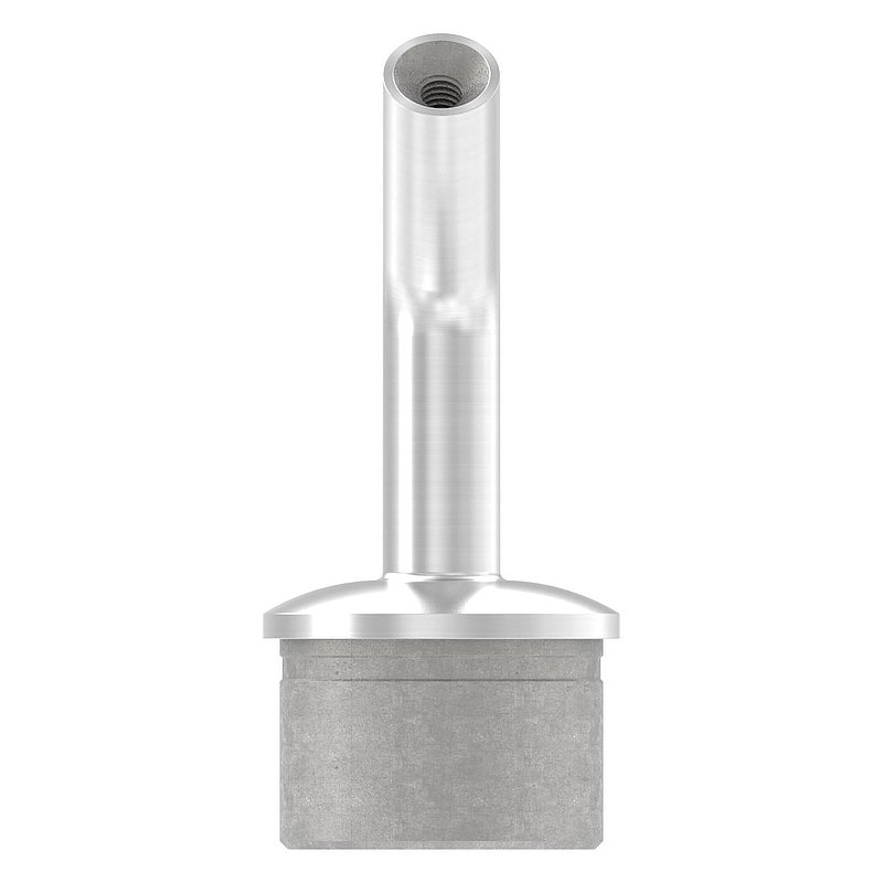 Rohrabschlussstopfen mit Stift 135°, für Rohr 42,4x2,0mm, V2A