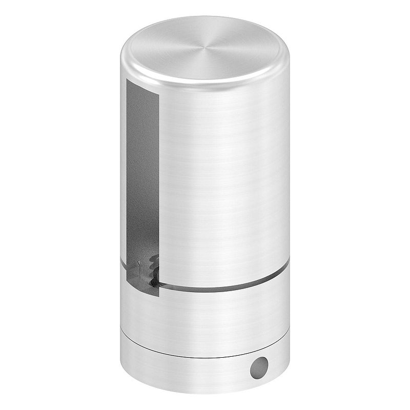 Brenk base holder for flat bars 40x8mm, ALU