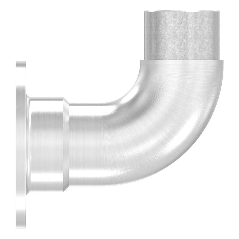 Wandhalter 90° für Rohr 42,4x2,0mm, V2A