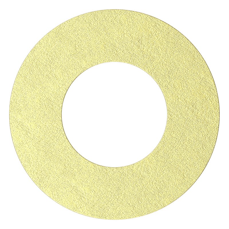 Brass disc from hinge 120/130-M16