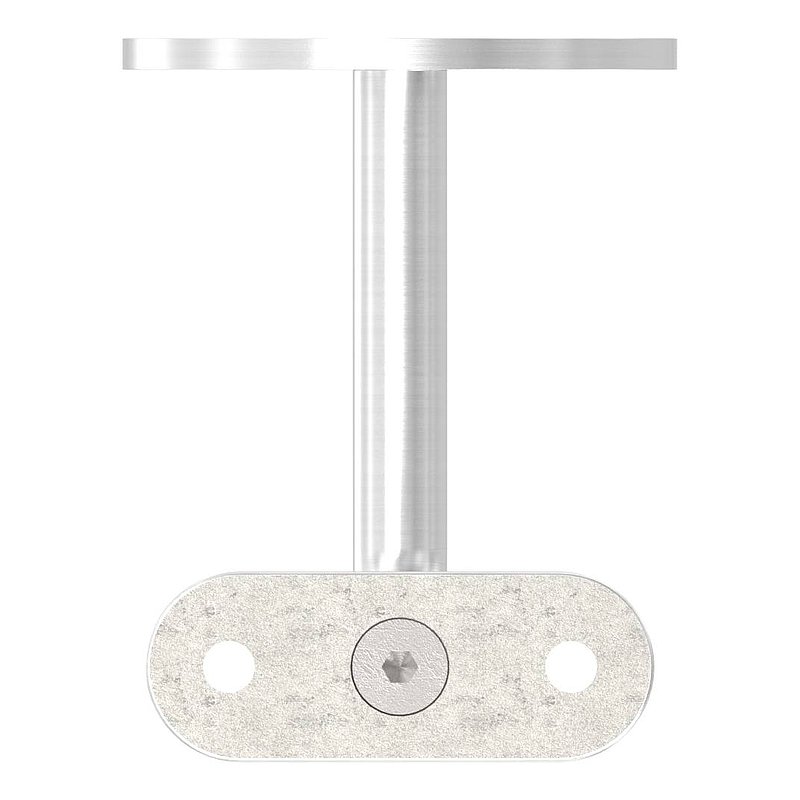handrial holder with flat plate