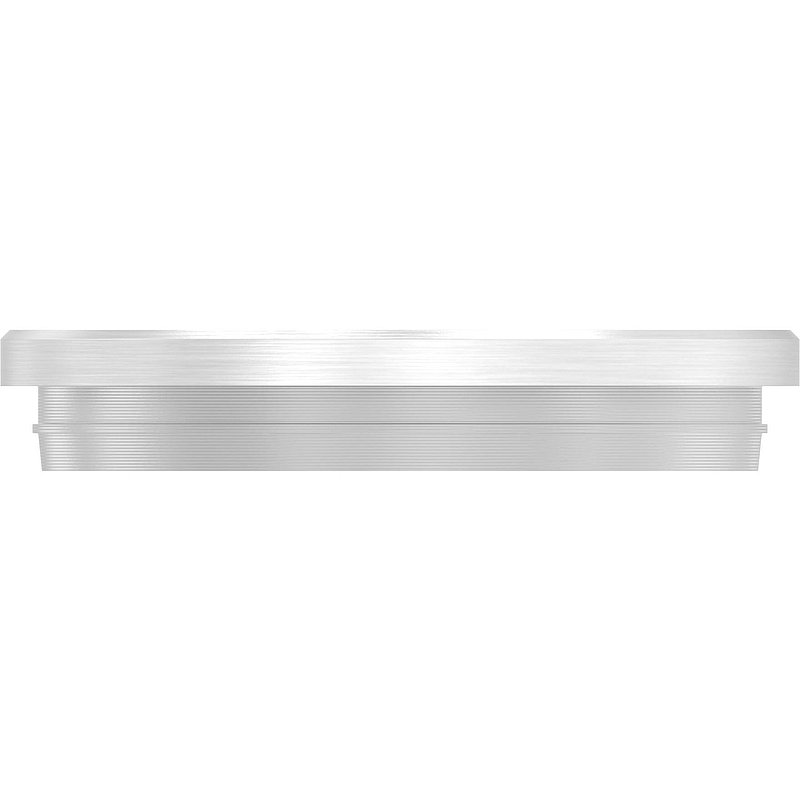 Tube end plug, for tube 42.4x2.0mm, AISI304