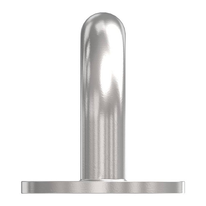 Oeillet de fixation avec plaque ovale V4A