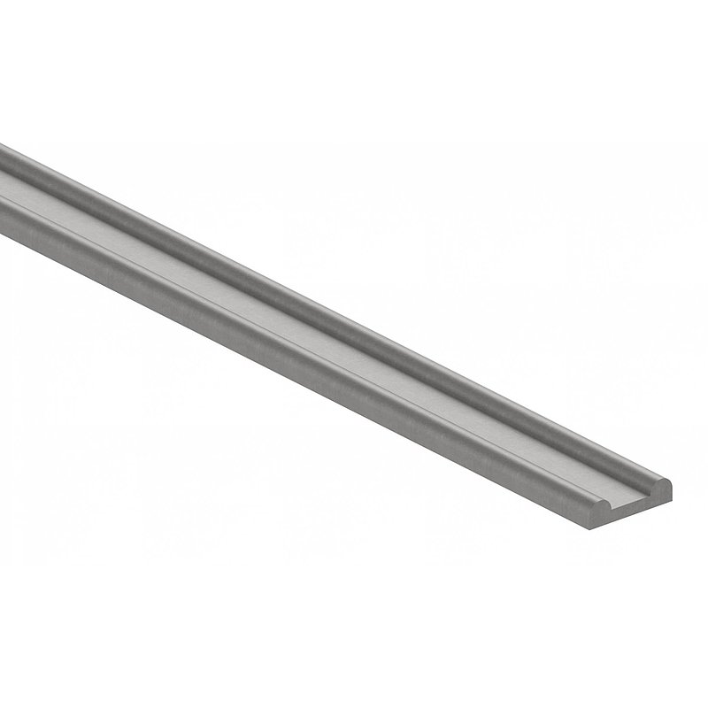 Hespeneisen S235JR, 30x8x4mm, L: 6000mm