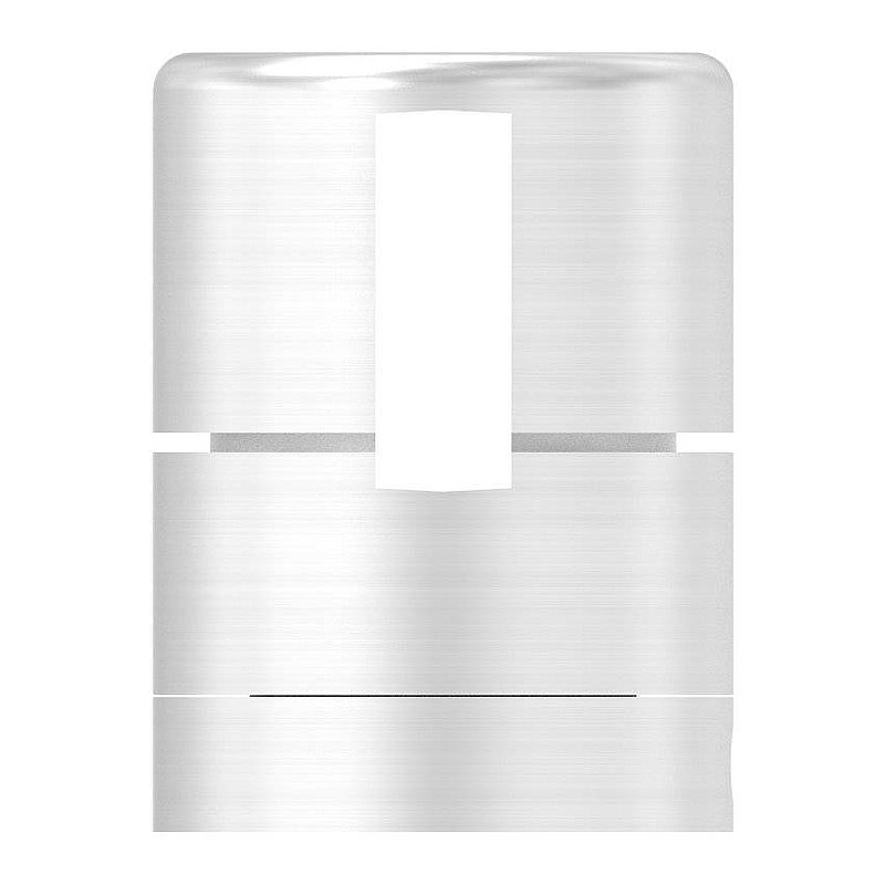 Brenk base holder for flat bars 20x6mm, AISI304