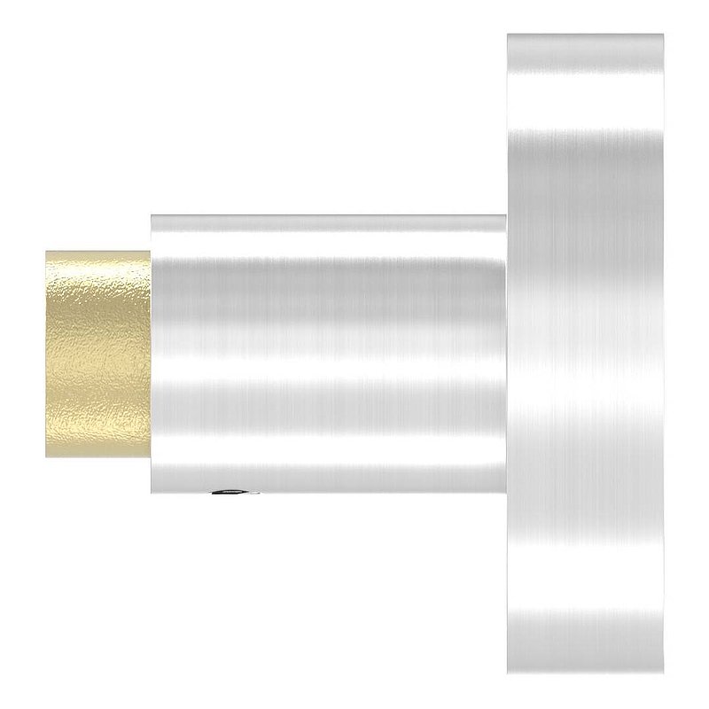 Türknopf, einzeln, Ø 55mm, gerade, V2A
