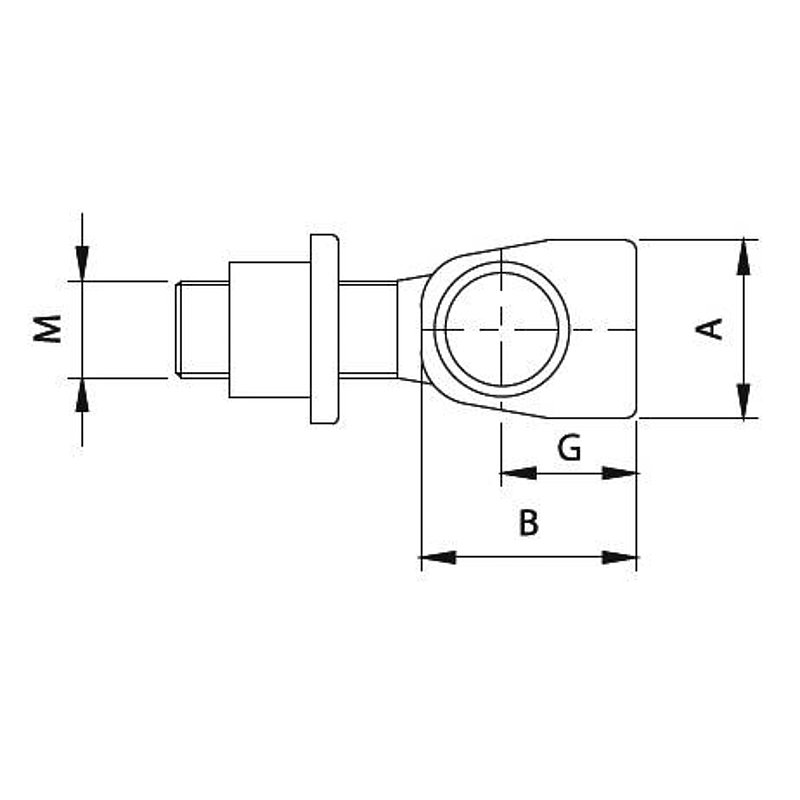 Torband M18, galvanisch verzinkt
