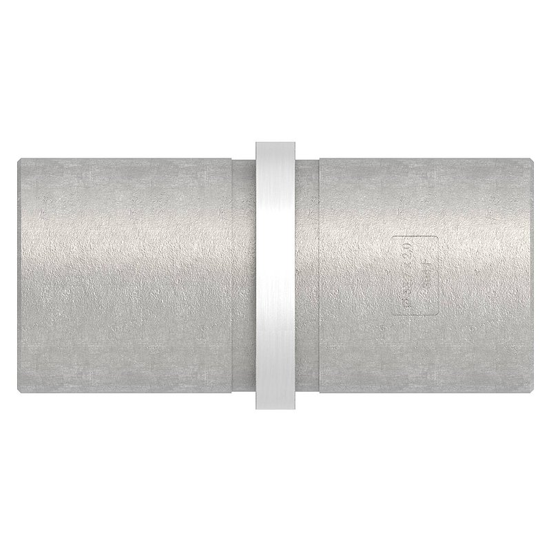 Verbindungsstück für Rohr 33,7x2,0mm, V2A
