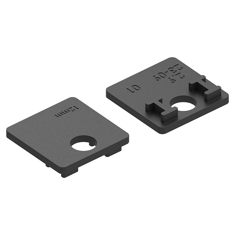 1 pair rubber for mod. 36, for TSG-glass 12mm