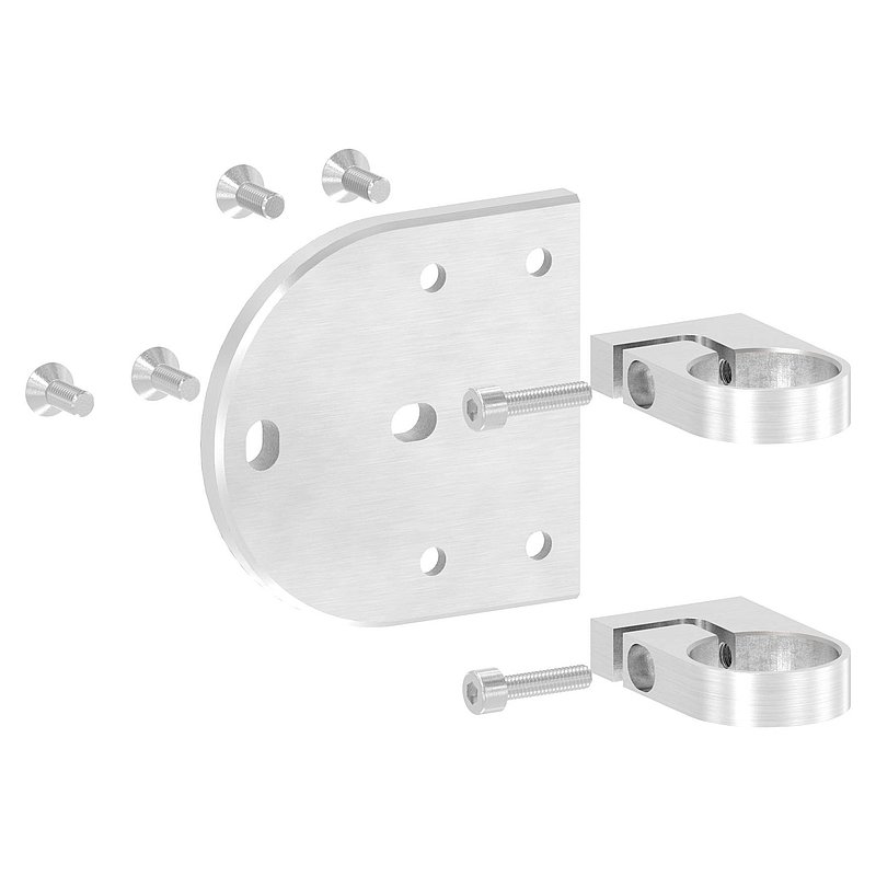 Endhalter für Geländerpfosten 42,4mm, V2A