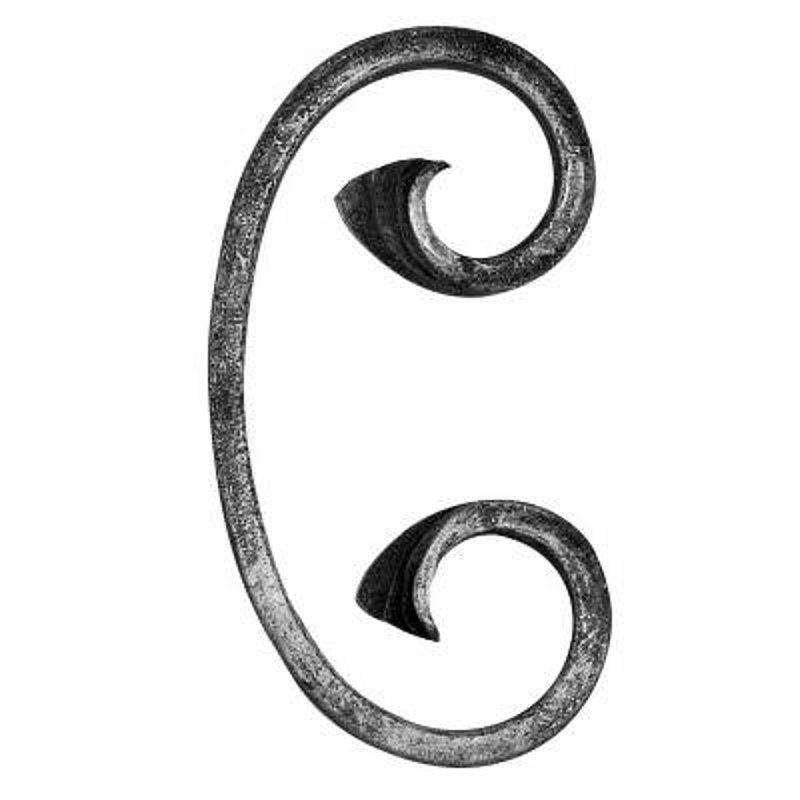 C-Schnecke 60x120mm, 12x6mm,