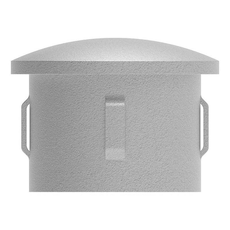 Stahleinschlagkappe, für Rohr 42,4mm, verzinkt