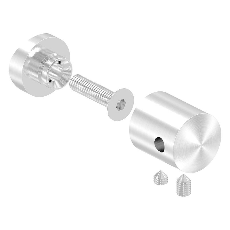Support de câble, pour câble Ø 4mm, jonction: 42,4mm, V2A