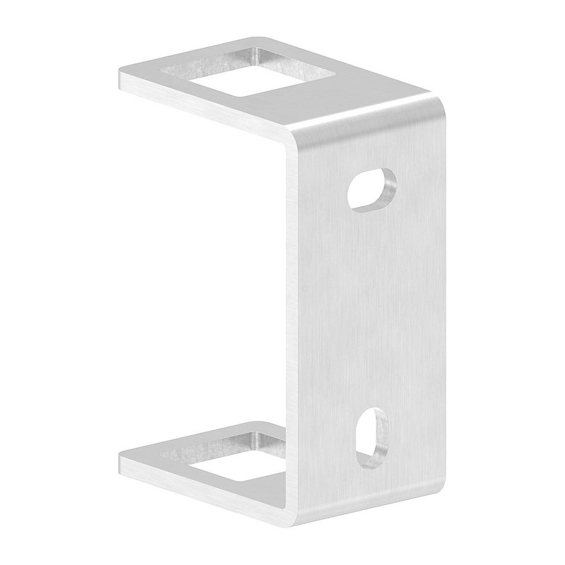 Wandbefestigung für Geländerpfosten 40x40mm, V2A