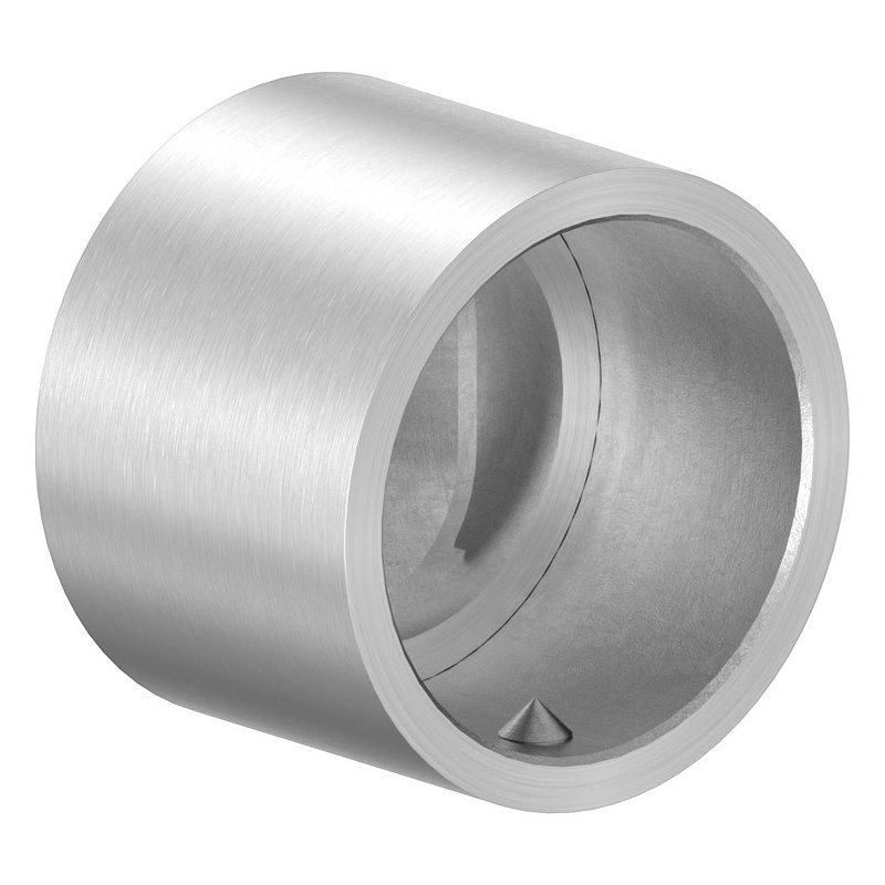 Wandbefestigung für Rohr 33,7mm, V2A