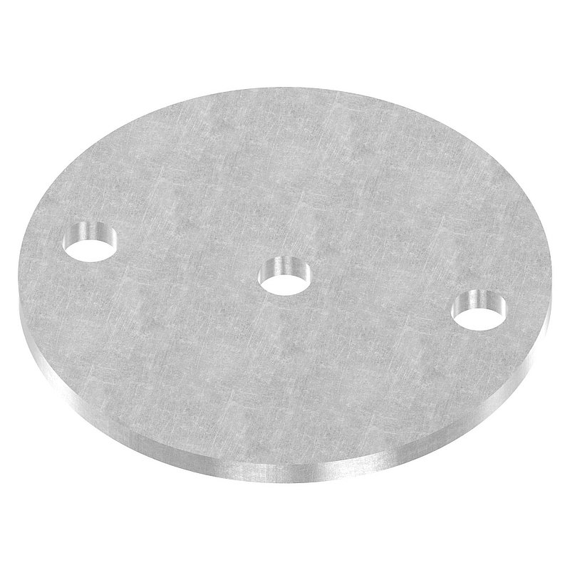 Plaque d'ancrage 120x6mm