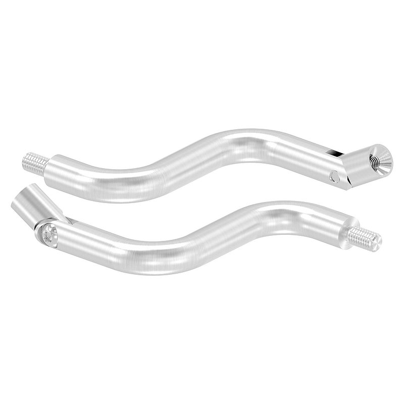 Bügel Ø 14mm, 2x 90° gebogen, V2A
