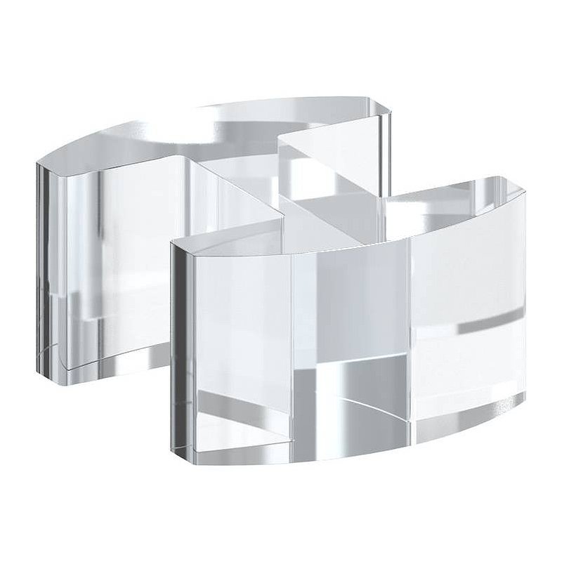 Glasausrichter für Ganzglasgeländer, für Glas 12,76 - 13,52mm