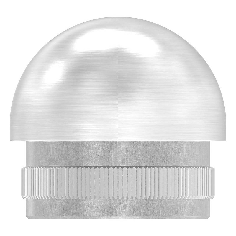 Rohrabschlussstopfen, für Rohr 33,7x2,0mm, V2A