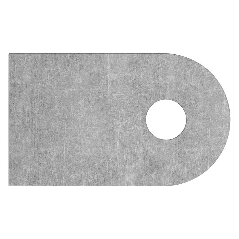 Anschweißlasche 50x30x6mm