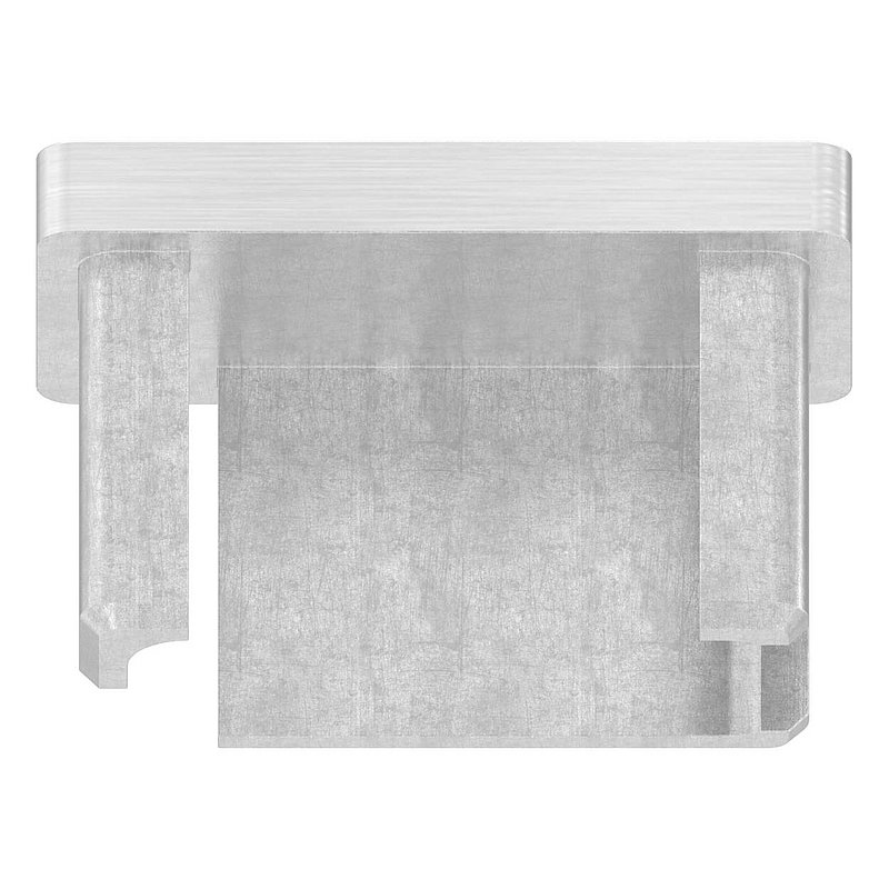 Einsteckkappe, für Rohr 40x20x2,0mm, V4A